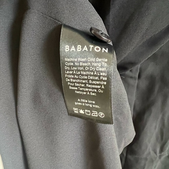 Aritzia Babaton Black Blazer Cardigan Coat Jacket - Picture 5 of 6
